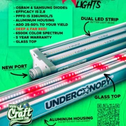 Craft Farmer Undercanopy Lights V3 120w 22 Craft Farmer Undercanopy Lights V3 120w -Garden Care Hub 0 to 300w v3 craft farmer undercanopy lights 120w 40217188696279