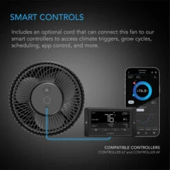 AC Infinity Cloudray A6 EC *MANUAL* Clip Fan (AC-CCA6) - GEN 2 8 AC Infinity Cloudray A6 EC *MANUAL* Clip Fan (AC-CCA6) - GEN 2 -Garden Care Hub air movement fan ac infinity a6 cloudray ec clip on fan gen 2 ac cca6 40580438982871