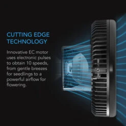 AC Infinity Cloudray A6 EC *MANUAL* Clip Fan (AC-CCA6) - GEN 2 10 AC Infinity Cloudray A6 EC *MANUAL* Clip Fan (AC-CCA6) - GEN 2 -Garden Care Hub air movement fan ac infinity a6 cloudray ec clip on fan gen 2 ac cca6 40580439113943