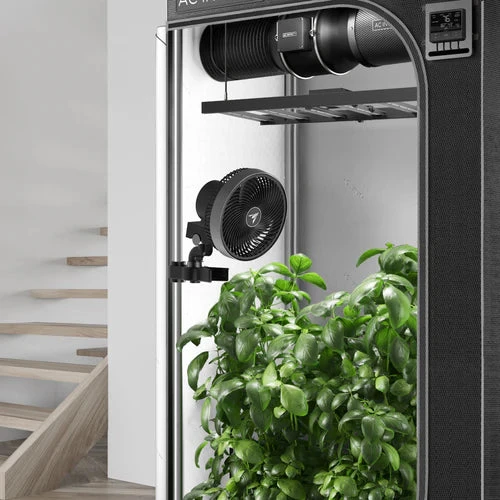 TWIN PACK - AC Infinity Cloudray S9 9-Inch Oscillating Clip Fan – Smart EC Grow Tent Air Circulation (AC-CCS9) 8 TWIN PACK - AC Infinity Cloudray S9 9-Inch Oscillating Clip Fan – Smart EC Grow Tent Air Circulation (AC-CCS9) - Image 8