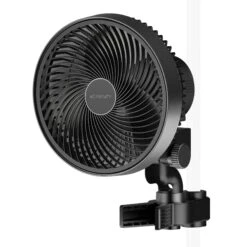 AC Infinity Cloudray S6 6-Inch Oscillating Clip Fan – Smart EC Motor For Grow Tents (AC-CCS6)
