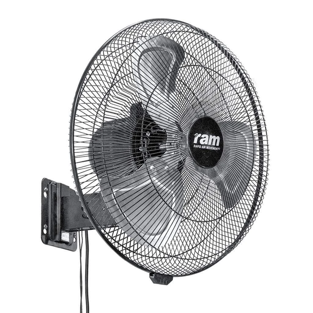 RAM18" Heavy Duty Oscillating Wall Fan 1 RAM18" Heavy Duty Oscillating Wall Fan
