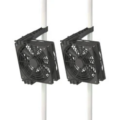 Secret Jardin Monkey Fan 24V Pole Mounted -Garden Care Hub air movement fan twin pack secret jardin monkey fan 24v pole mounted 1145631522