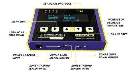 Lumatek Control Panel Plus 2.0 (HID+LED) - Controller 2 Lumatek Control Panel Plus 2.0 (HID+LED) - Controller - Image 2