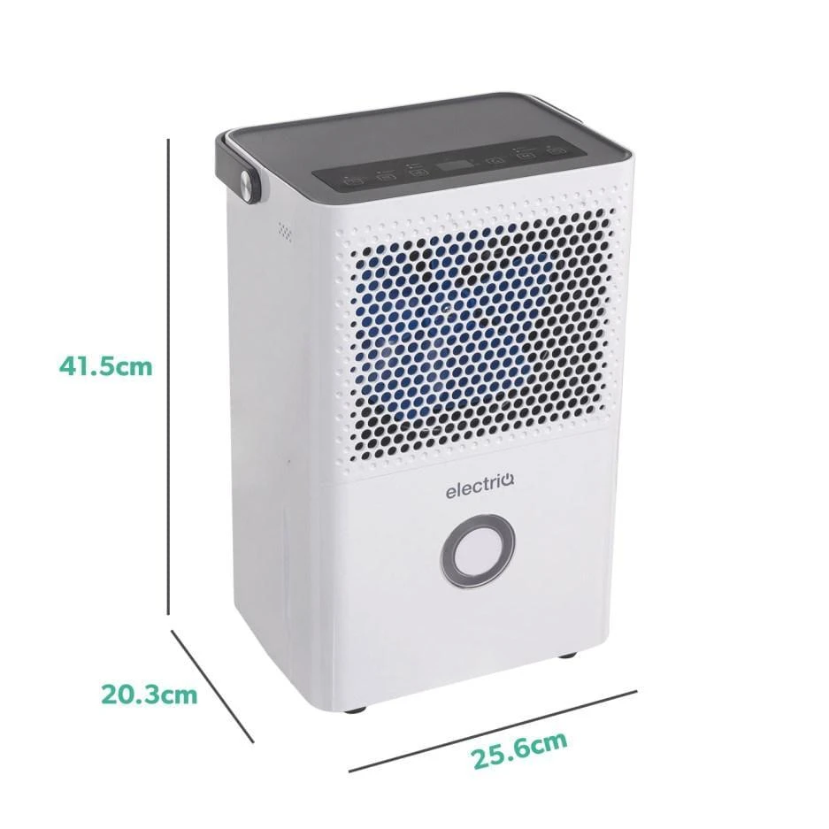 ElectriQ 10 Litre Dehumidifier With Humidistat 8 ElectriQ 10 Litre Dehumidifier With Humidistat - Image 8