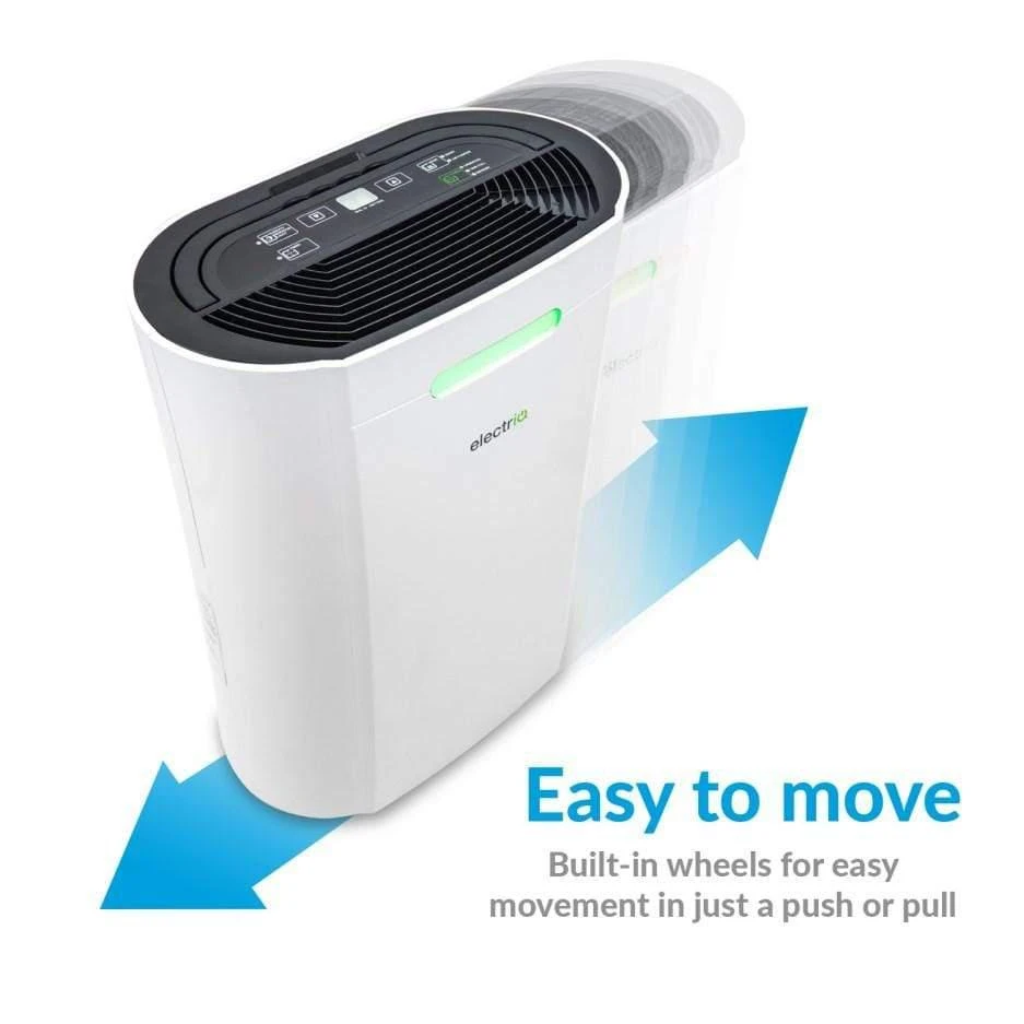 ElectriQ 12 Litre Dehumidifier With Humidistat And Air Purifier 12 ElectriQ 12 Litre Dehumidifier With Humidistat And Air Purifier - Image 12