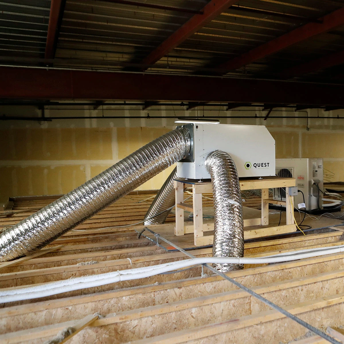 Quest 155 Dehumidifier - Supply Duct Out Kit (4028607) 3 Quest 155 Dehumidifier - Supply Duct Out Kit (4028607) - Image 3