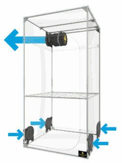 Secret Jardin DF25 Flange Support (for 25mm Tent Poles) -Garden Care Hub ducting secret jardin df25 flange support for 25mm tent poles 40550180258007