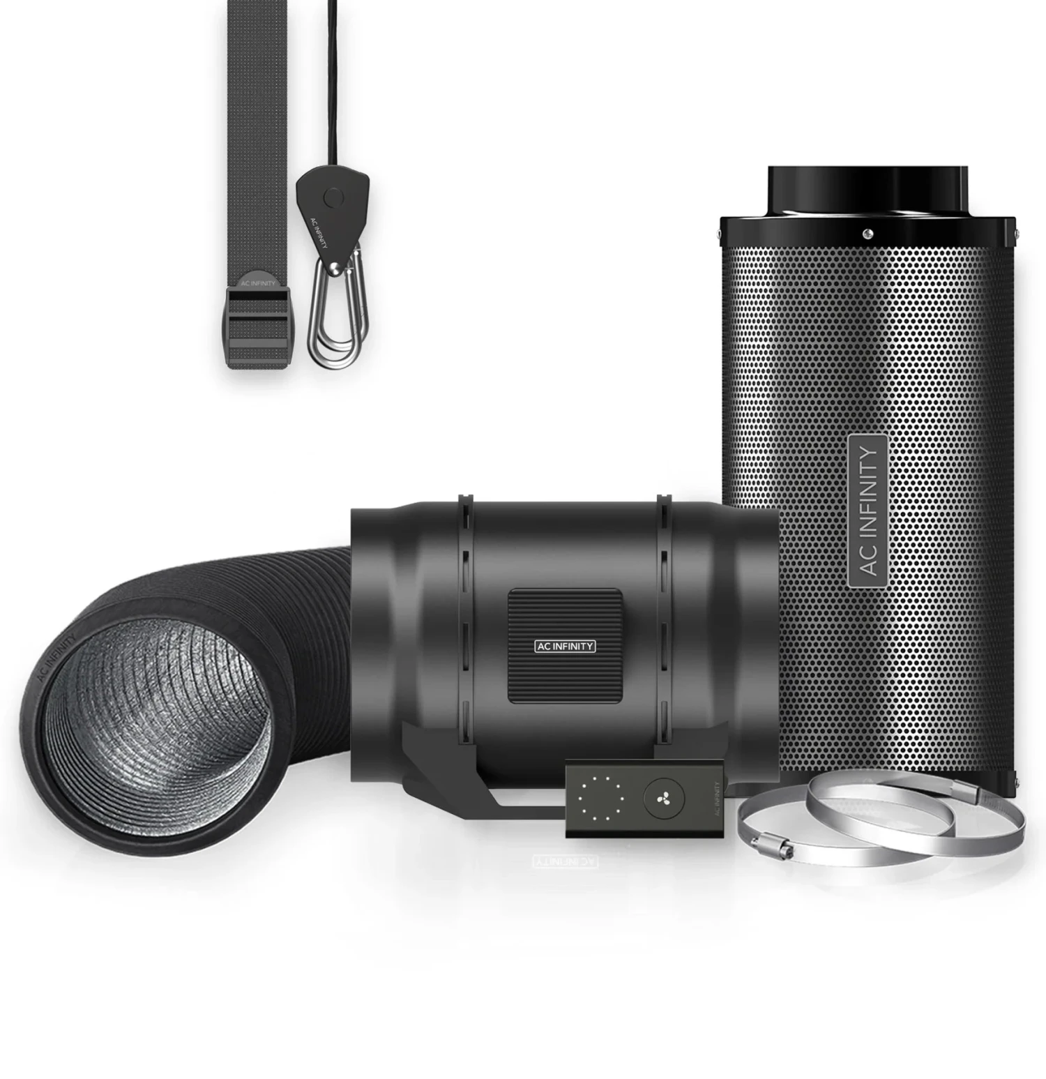 AC Infinity Fan And Filter Extraction Kit (No UIS Controller Included) 1 AC Infinity Fan And Filter Extraction Kit (No UIS Controller Included)