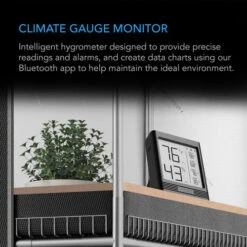 AC Infinity Cloudcom B1 Smart Thermo-Hygrometer + 12ft External Probe (AC-CCB1) 13 AC Infinity Cloudcom B1 Smart Thermo-Hygrometer + 12ft External Probe (AC-CCB1) -Garden Care Hub fan controller ac infinity cloudcom b2 smart thermo hygrometer integrated sensor probe 72361240985973 1
