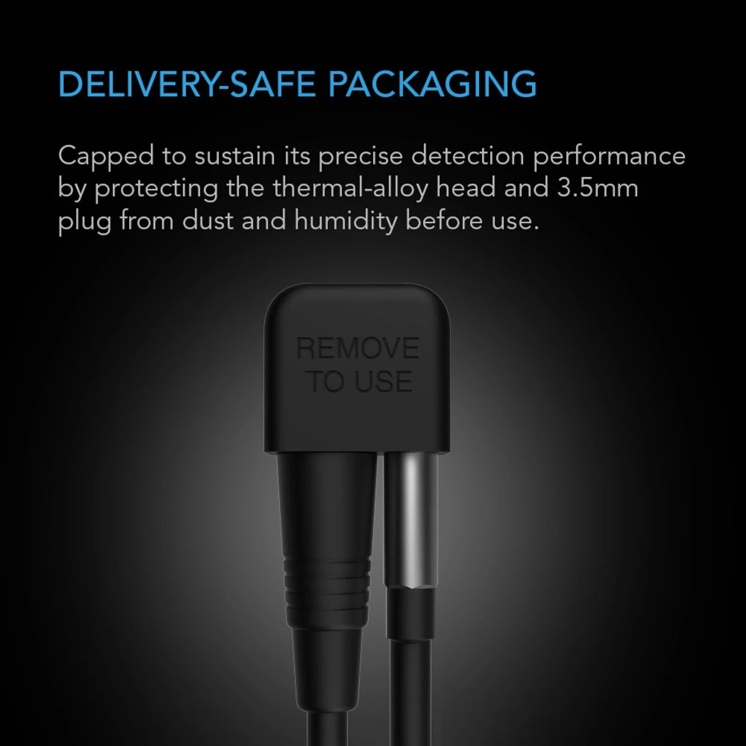 AC Infinity Controller Sensor Probe, 20ft Corded Climate Detector (AC-SPB20) 3 AC Infinity Controller Sensor Probe, 20ft Corded Climate Detector (AC-SPB20) - Image 3