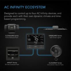 AC Infinity UIS Controller 69A (Bluetooth) 7 AC Infinity UIS Controller 69A (Bluetooth) -Garden Care Hub fan controller ac infinity uis controller 69 36689757143255