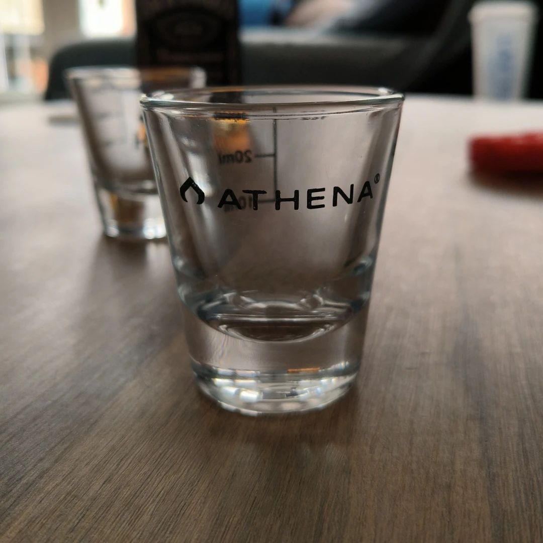 Athena Hydro Bros 2oz Shot Glass 3 Athena Hydro Bros 2oz Shot Glass - Image 3