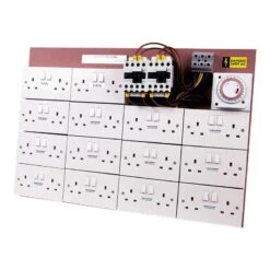 Contactor MDF Board 11 Contactor MDF Board -Garden Care Hub grow light timer 24 28 way contactor mdf board 38867747635415