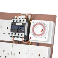 Contactor MDF Board 12 Contactor MDF Board -Garden Care Hub grow light timer contactor mdf board 38867690586327