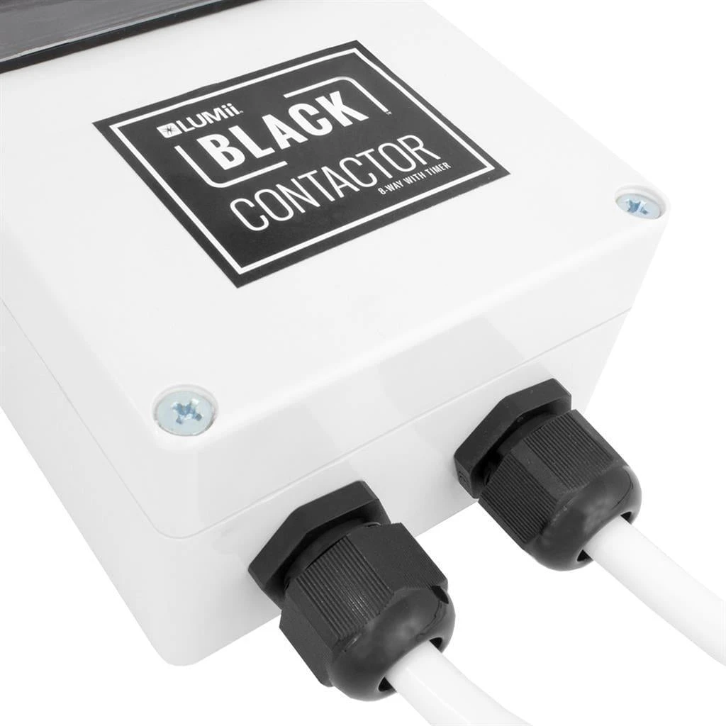 Lumii Black 8 Way Contactor Timer 4 Lumii Black 8 Way Contactor Timer - Image 4
