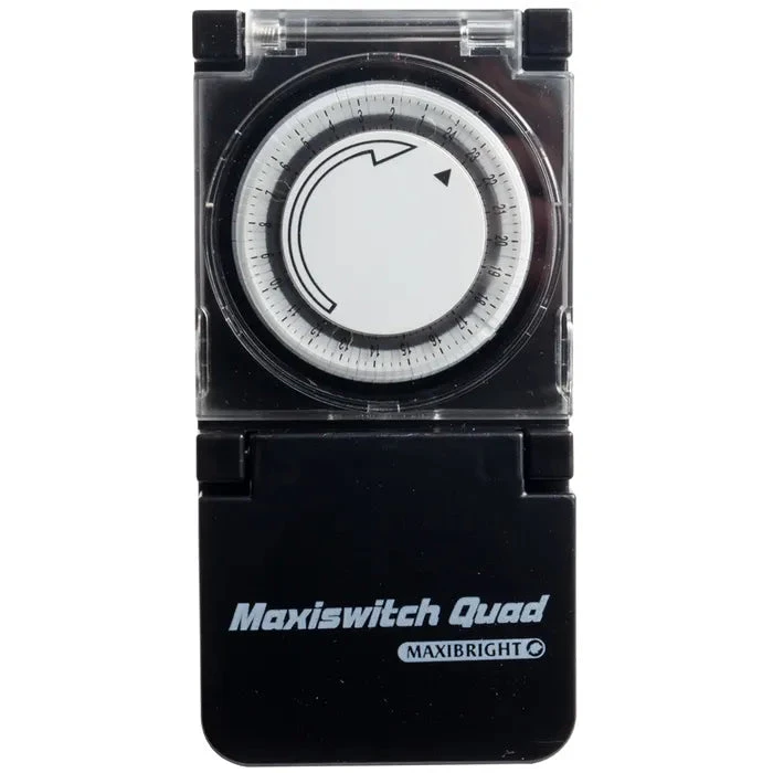Maxibright Quad Heavy Duty Timer (4 X 600w) 2 Maxibright Quad Heavy Duty Timer (4 X 600w) - Image 2