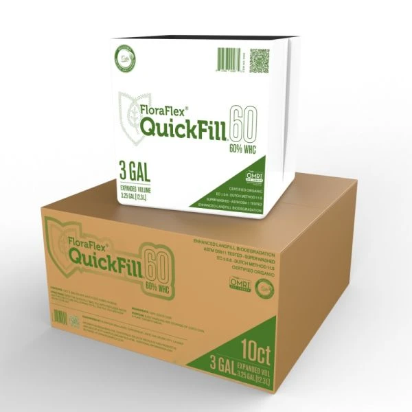 FloraFlex Quick Fill Bag - 3 Gallon | White Plastic | 60% WHC 1 FloraFlex Quick Fill Bag - 3 Gallon | White Plastic | 60% WHC