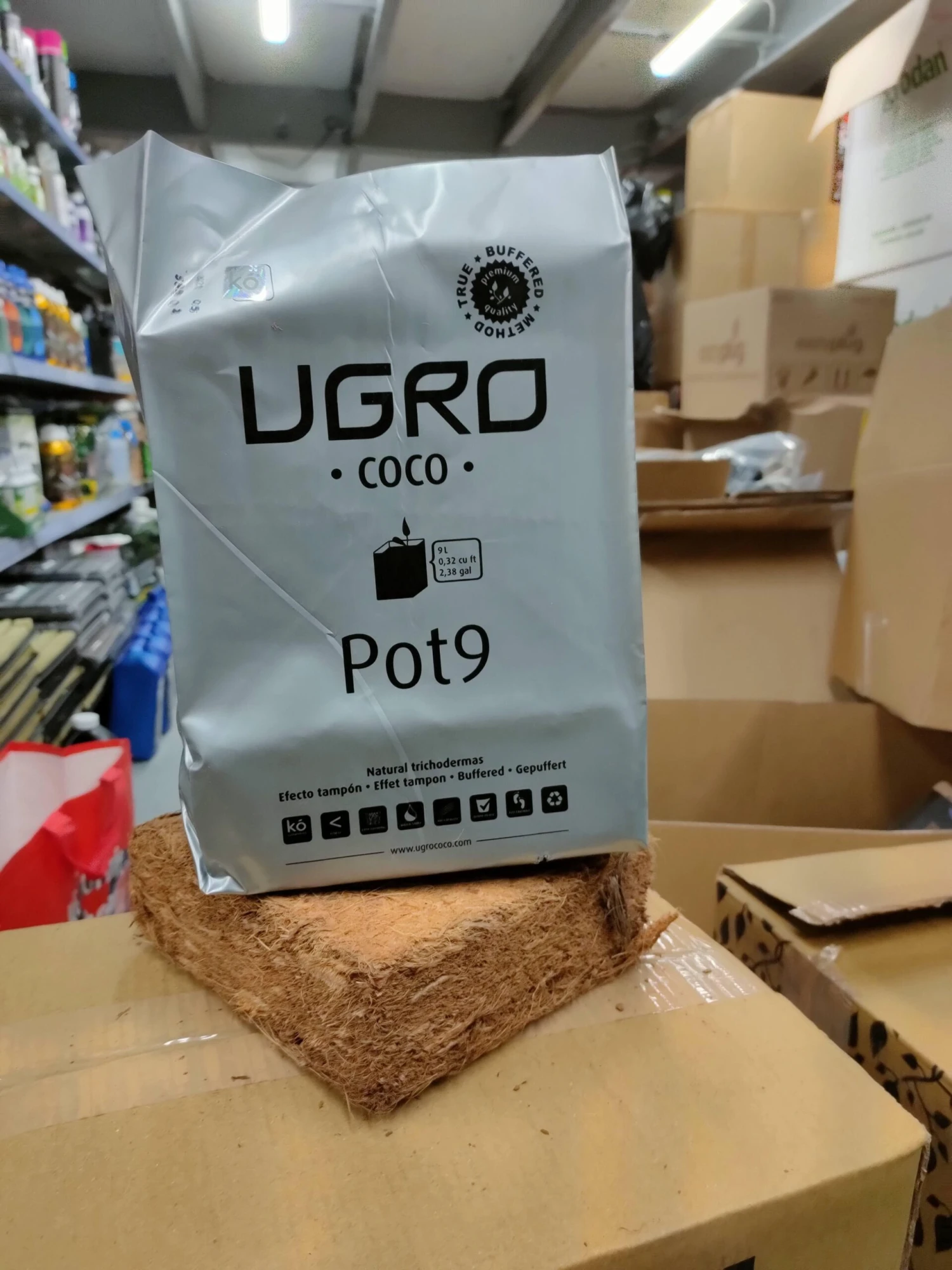 Ugro Rhiza Pot9 Quick Fill Grow Bag - 9L 2 Ugro Rhiza Pot9 Quick Fill Grow Bag - 9L - Image 2