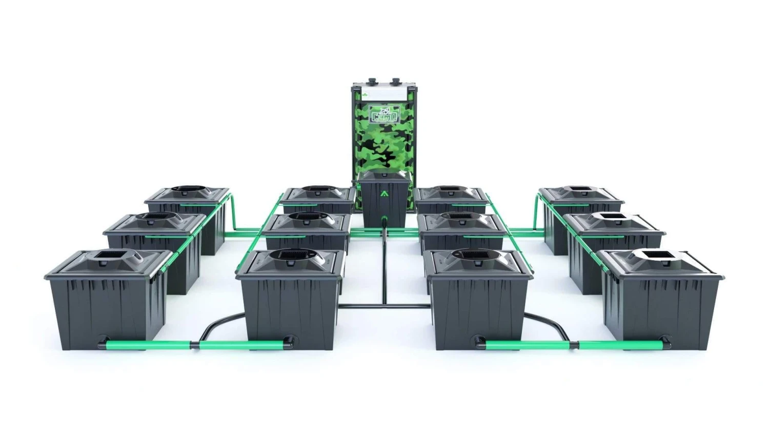 Alien RDWC 12 Pot 36L Black Series 1 Alien RDWC 12 Pot 36L Black Series