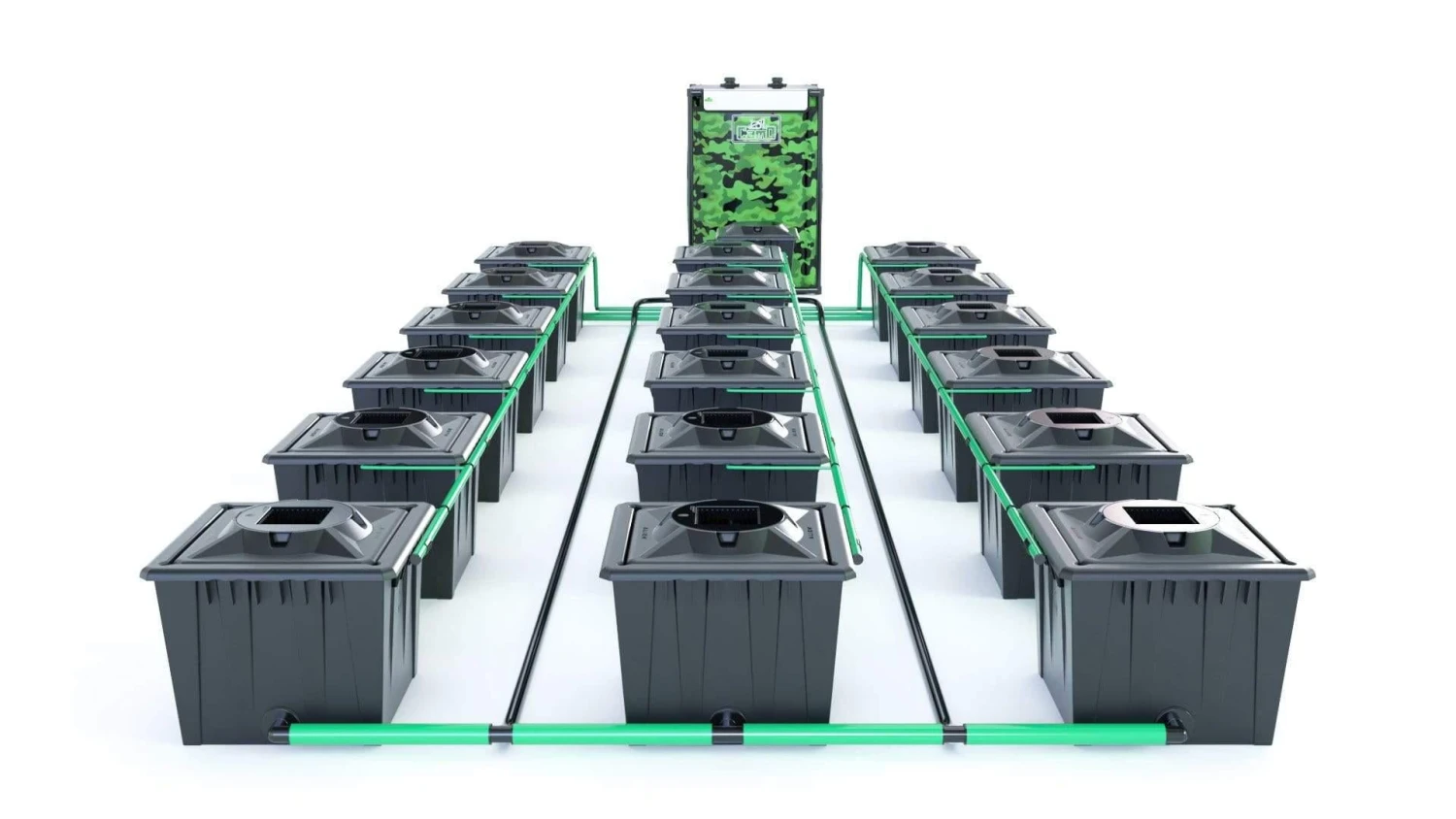 Alien RDWC 18 Pot 36L Black Series 1 Alien RDWC 18 Pot 36L Black Series