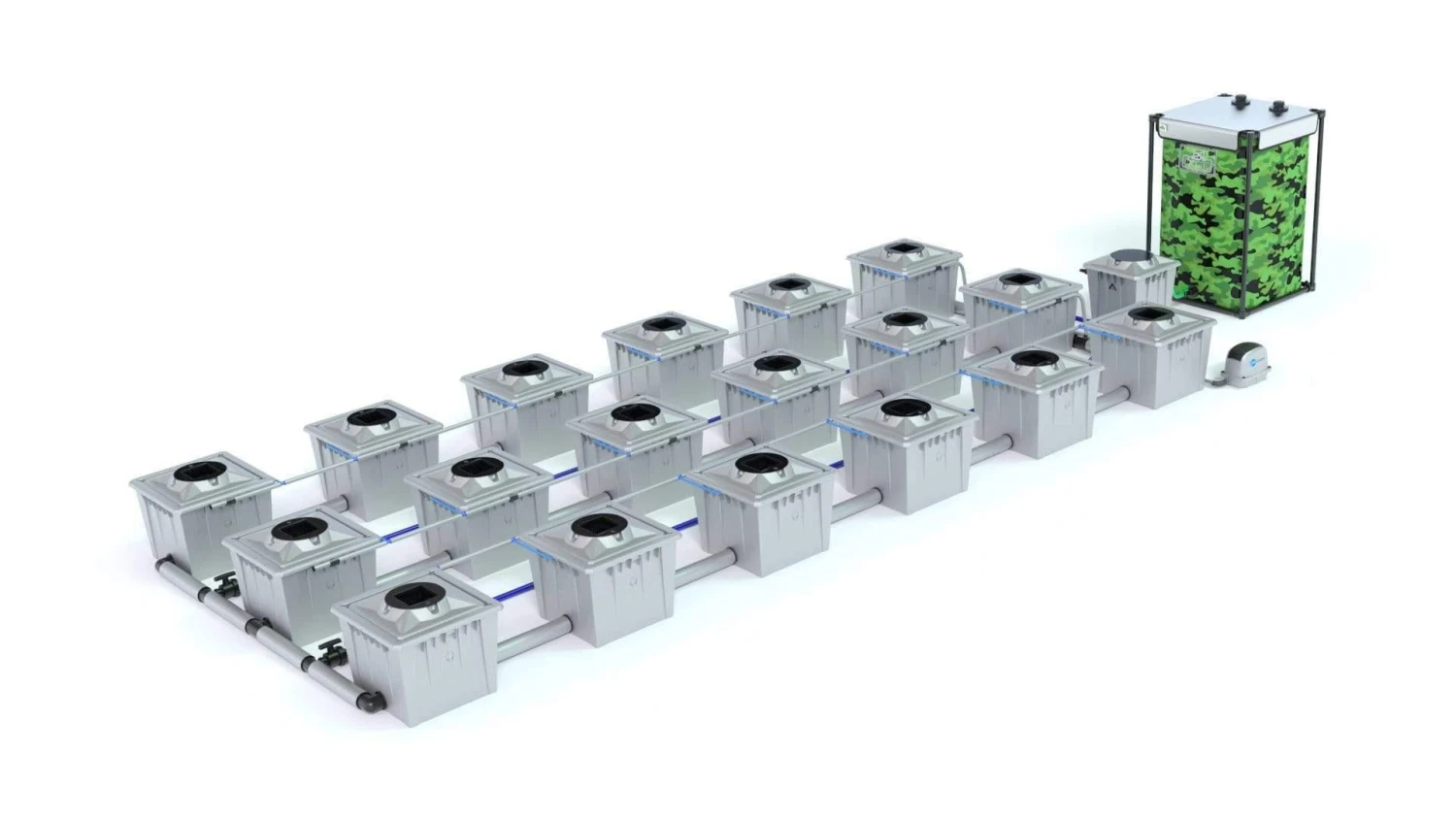 Alien RDWC 18 Pot 36L PRO Silver Series 2 Alien RDWC 18 Pot 36L PRO Silver Series - Image 2