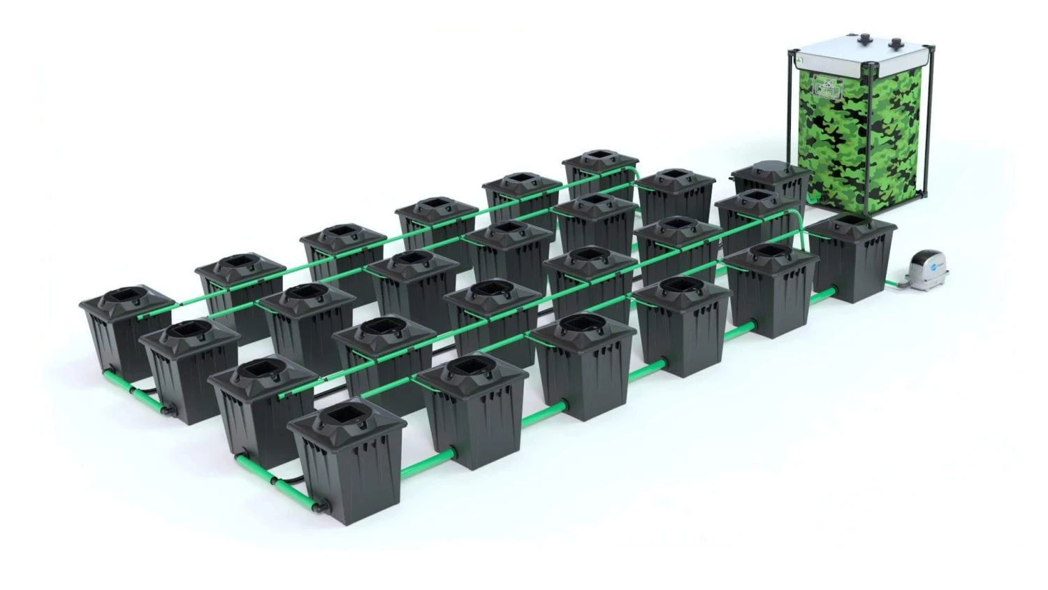 Alien RDWC 24 Pot 20L Black Series 2 Alien RDWC 24 Pot 20L Black Series - Image 2