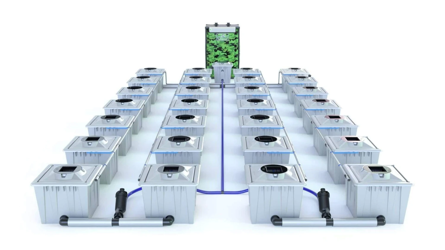 Alien RDWC 28 Pot 36L PRO Silver Series 1 Alien RDWC 28 Pot 36L PRO Silver Series