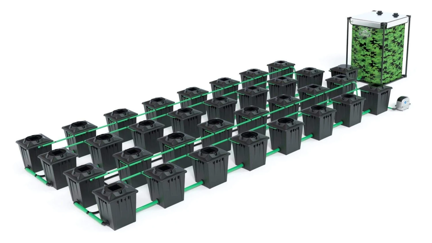 Alien RDWC 32 Pot 20L Black Series 2 Alien RDWC 32 Pot 20L Black Series - Image 2