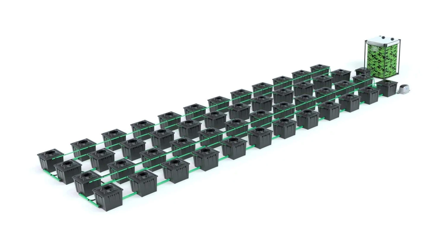 Alien RDWC 48 Pot 36L Black Series 2 Alien RDWC 48 Pot 36L Black Series - Image 2