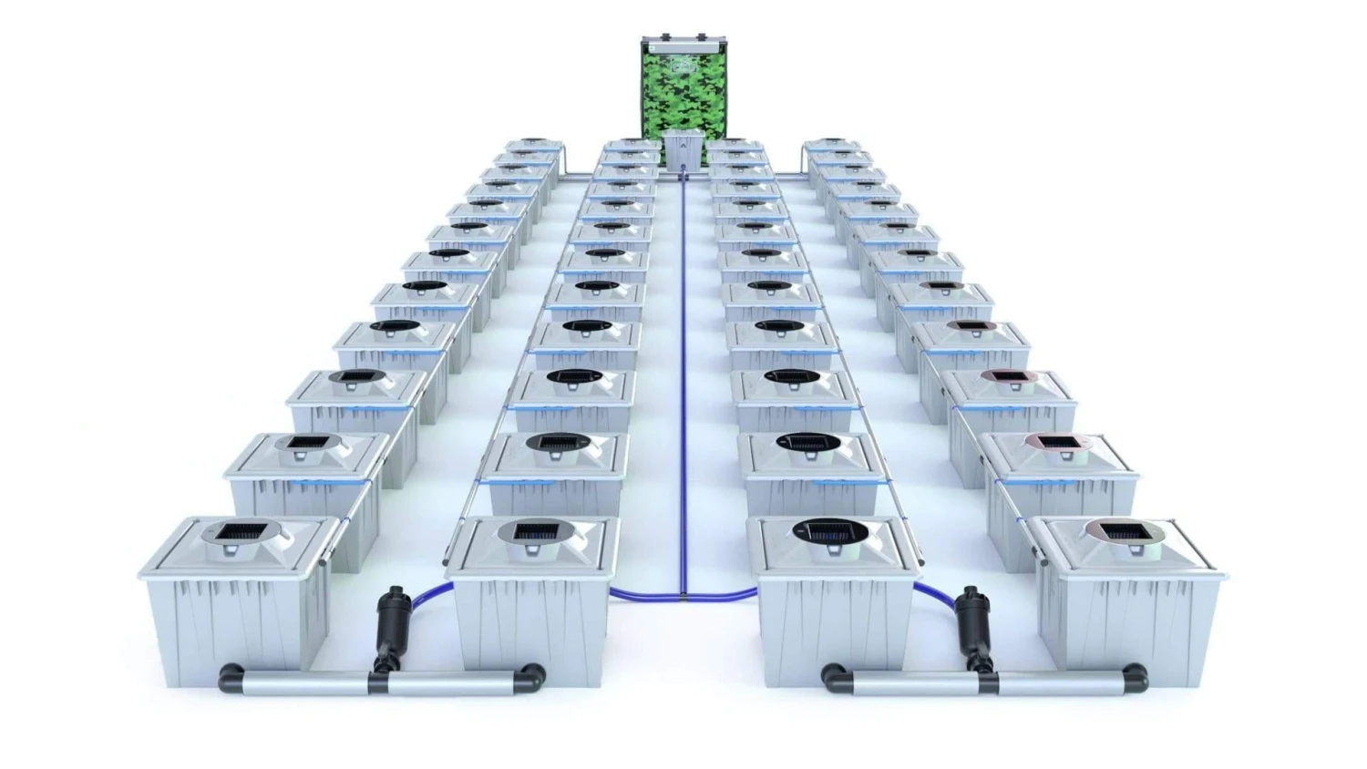 Alien RDWC 48 Pot 36L PRO Silver Series 1 Alien RDWC 48 Pot 36L PRO Silver Series