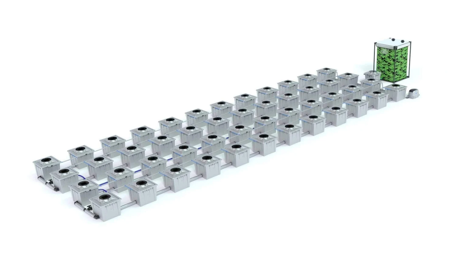 Alien RDWC 48 Pot 36L PRO Silver Series 2 Alien RDWC 48 Pot 36L PRO Silver Series - Image 2