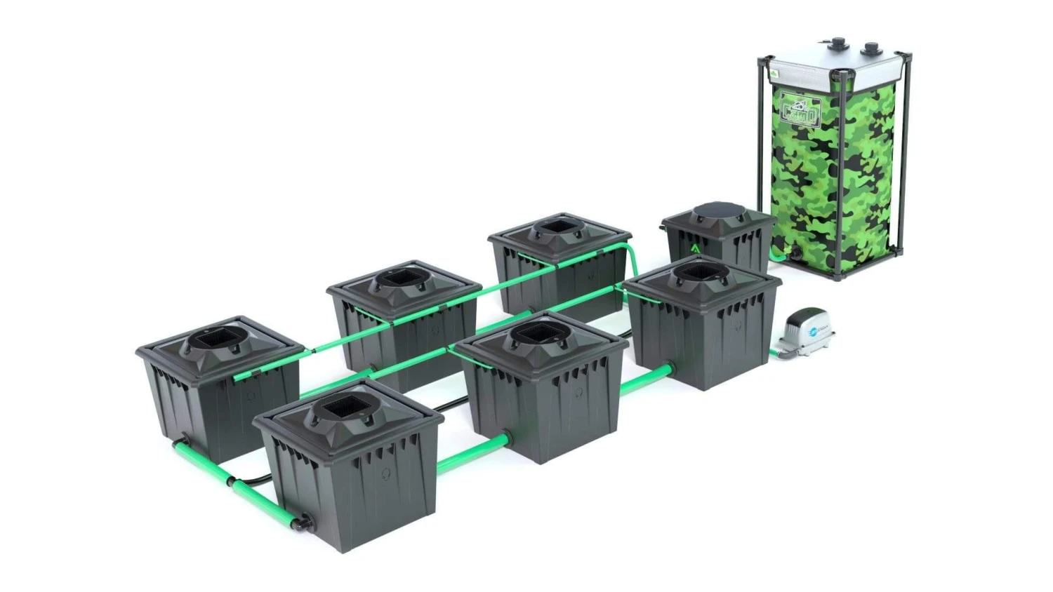 Alien RDWC 6 Pot 36L Black Series 2 Alien RDWC 6 Pot 36L Black Series - Image 2