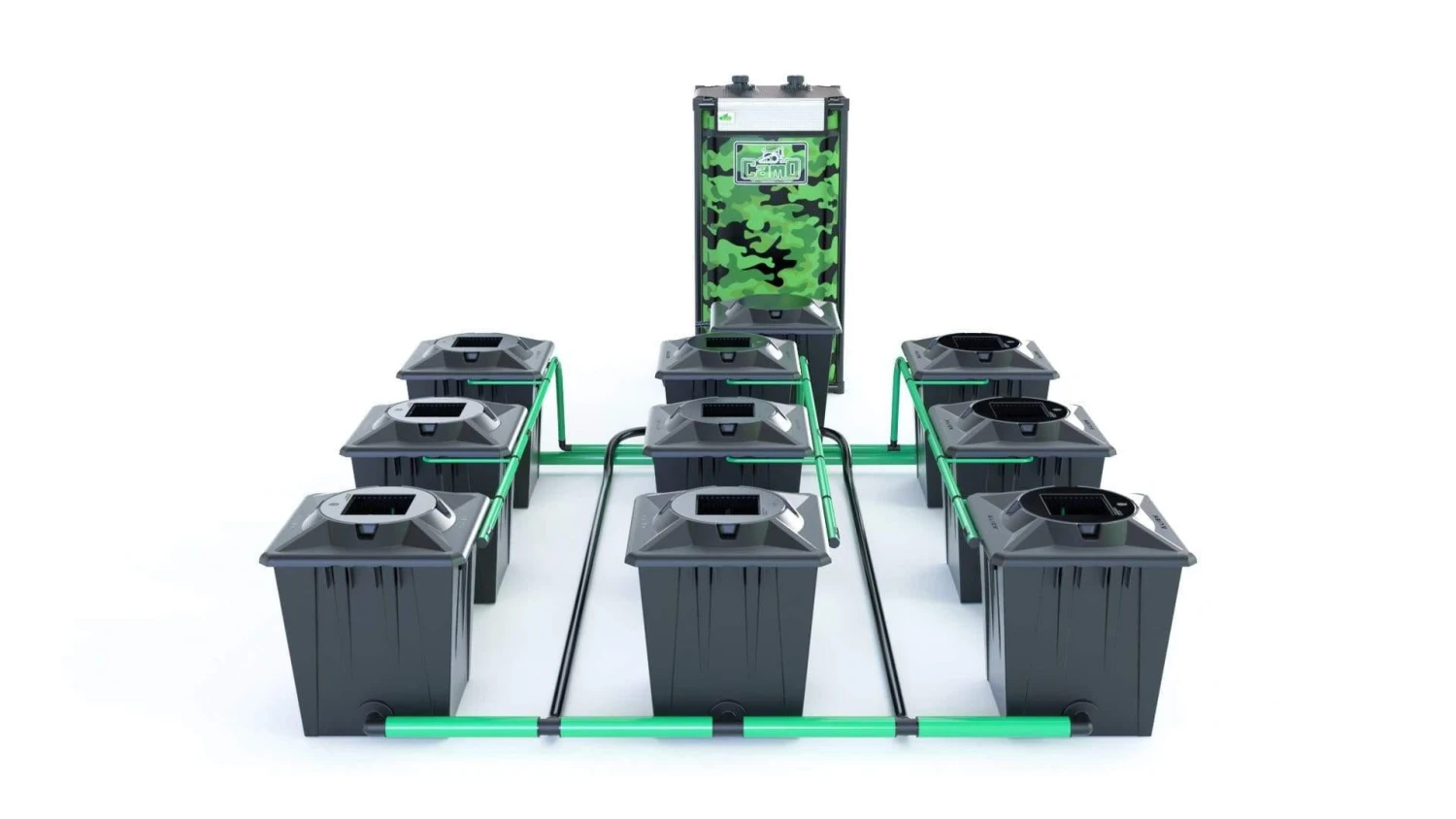 Alien RDWC 9 Pot 20L Black Series 1 Alien RDWC 9 Pot 20L Black Series