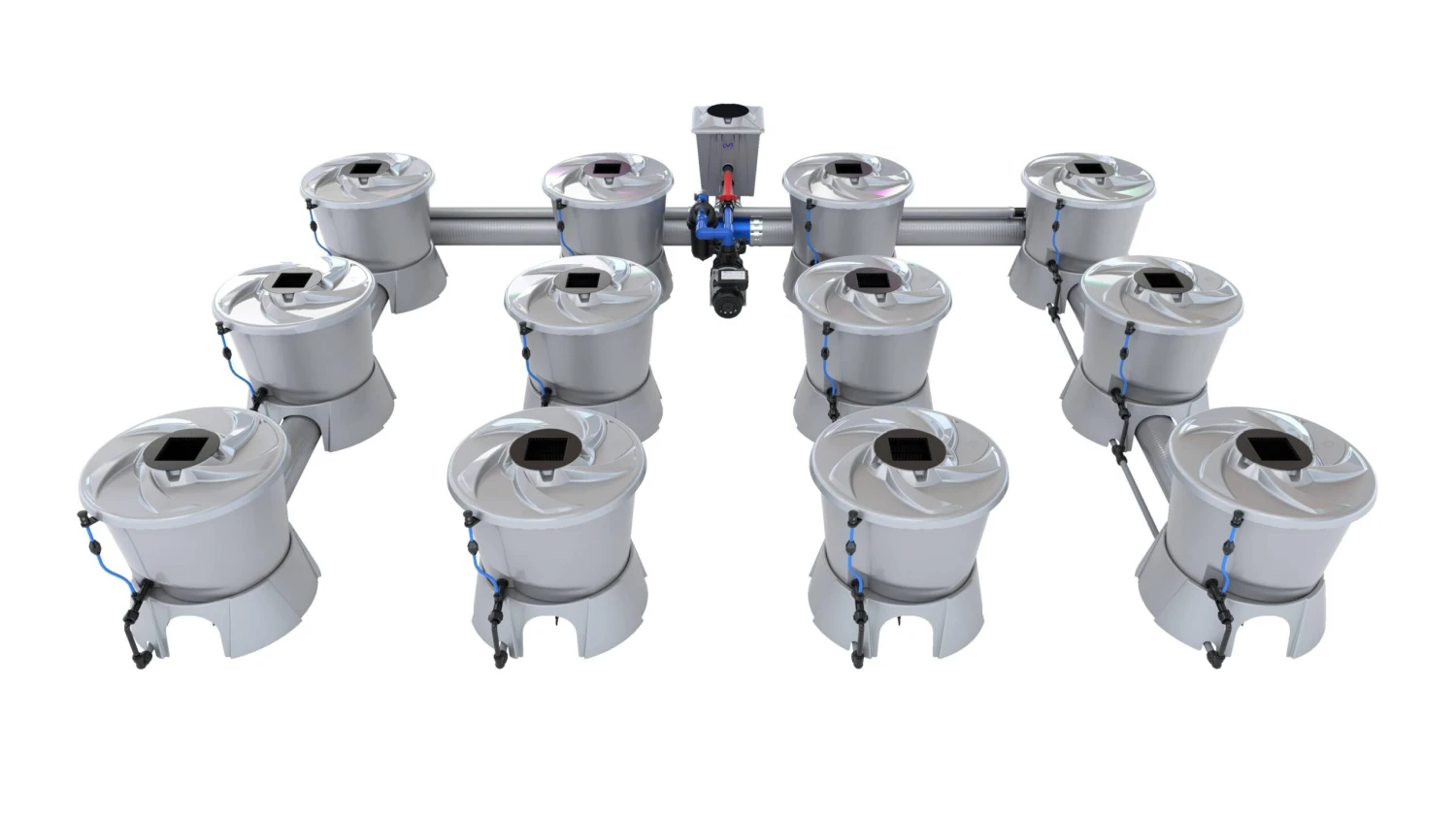 Alien V-System 12 Pot - 4 Row 1 Alien V-System 12 Pot - 4 Row