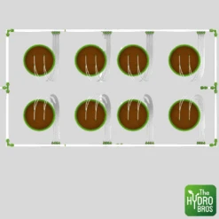 FloraFlex - 8 Plant Microdrip Irrigation System - 8 X 4ft Space