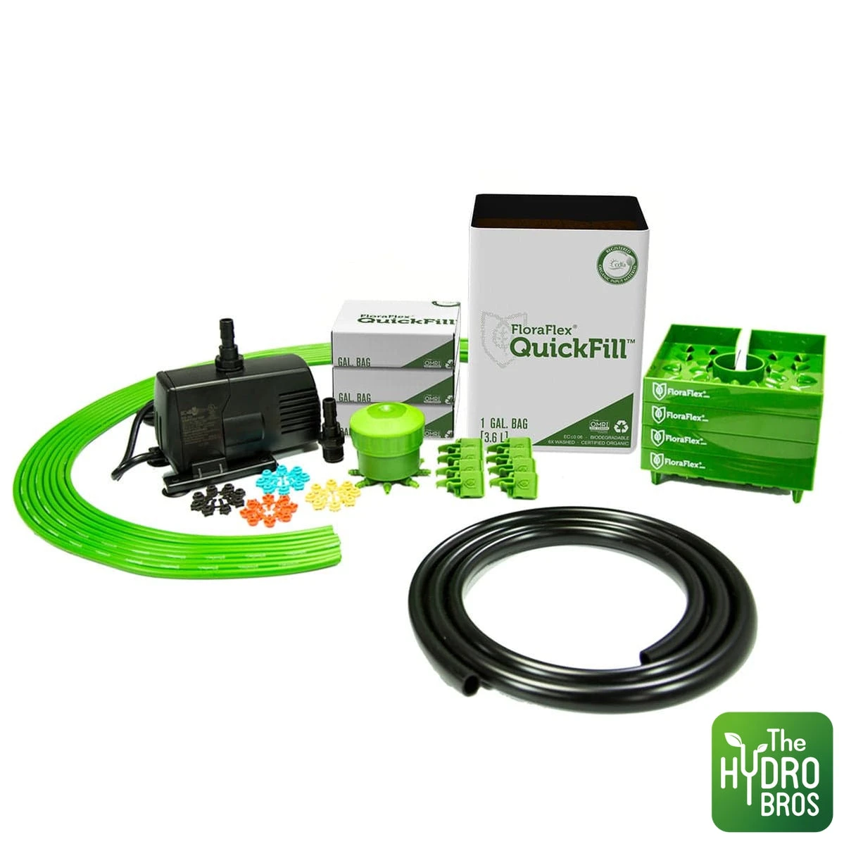 FloraFlex Kit - 6" (1 Gallon) Quick Fill | 4 Plants 1 FloraFlex Kit - 6" (1 Gallon) Quick Fill | 4 Plants