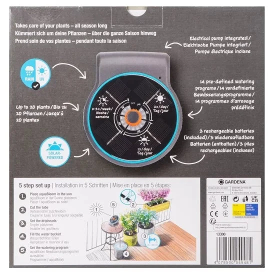 Gardena Solar-powered Irrigation AquaBloom Set 2 Gardena Solar-powered Irrigation AquaBloom Set - Image 2