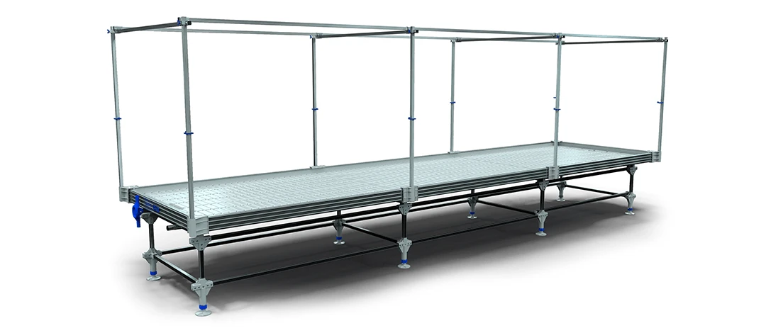 Wachsen 4ft Rolling Benches With Trays 4 Wachsen 4ft Rolling Benches With Trays - Image 4