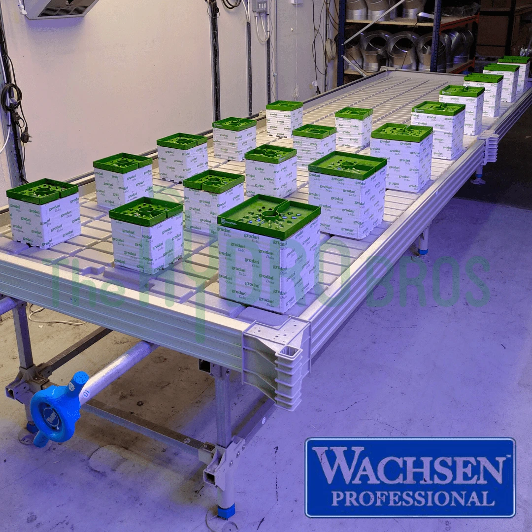 Wachsen 4ft Rolling Benches With Trays 1 Wachsen 4ft Rolling Benches With Trays