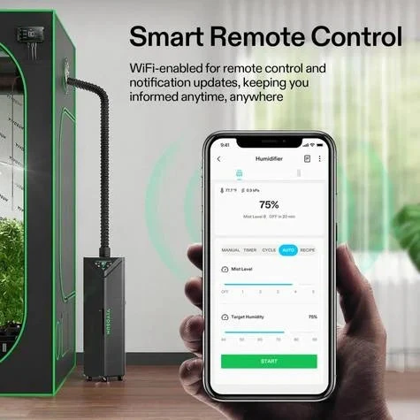 VIVOSUN 19L Ultrasonic Smart Humidifier – WiFi App-Controlled Humidifier For Grow Rooms & Grow Tents 2 VIVOSUN 19L Ultrasonic Smart Humidifier – WiFi App-Controlled Humidifier For Grow Rooms & Grow Tents - Image 2