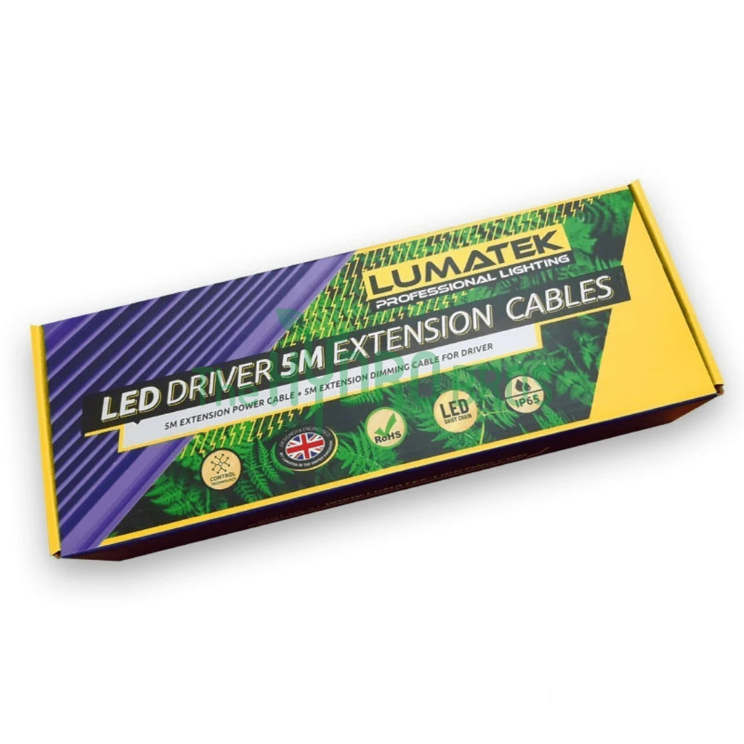 Lumatek LED Driver Extension Cables - 5m 1 Lumatek LED Driver Extension Cables - 5m