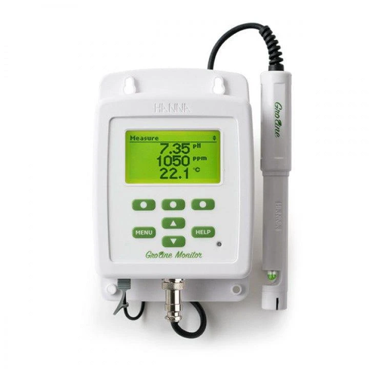 Hanna Groline PH/EC/Temperature Monitor HI-981420 1 Hanna Groline PH/EC/Temperature Monitor HI-981420