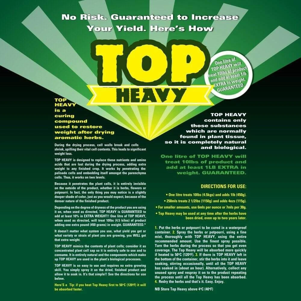 Top Heavy Herbal Curing Compound 2 Top Heavy Herbal Curing Compound - Image 2