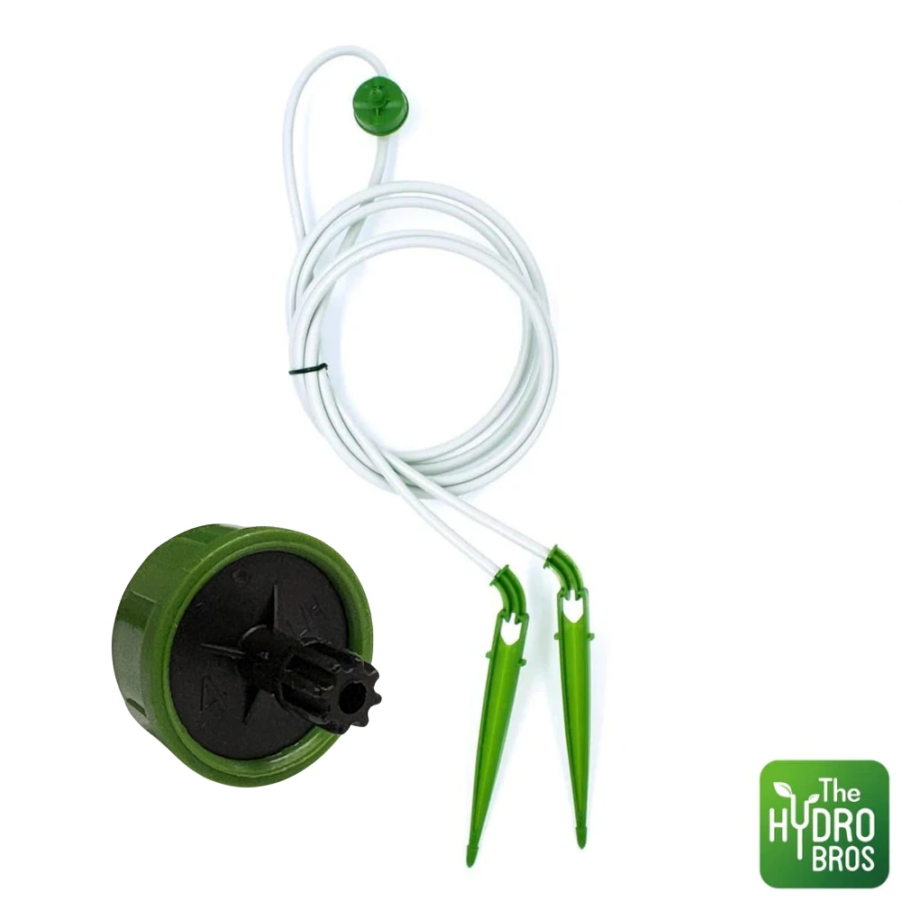 FloraFlex Micro Dripper Assembly - 2 Way | Black 1 GPH | 76cm 1 FloraFlex Micro Dripper Assembly - 2 Way | Black 1 GPH | 76cm