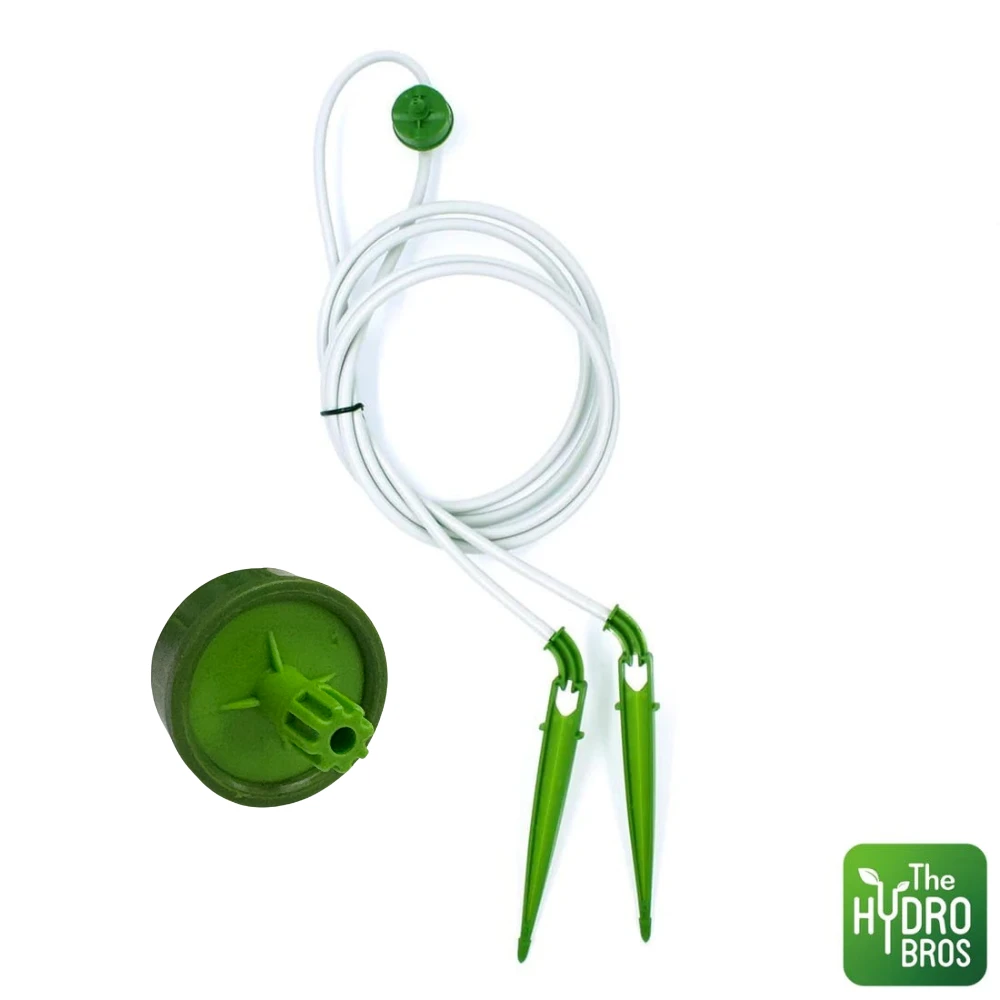 FloraFlex Micro Dripper Assembly - 2 Way | Green 0.5 GPH | 60cm 1 FloraFlex Micro Dripper Assembly - 2 Way | Green 0.5 GPH | 60cm