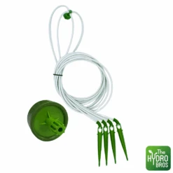 FloraFlex Micro Dripper Assembly - 4 Way | Green 0.5 GPH | 90cm