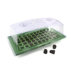 FloraFlex *DELUXE* Propagator / Incubator Kit + 50 Coco Plugs -Garden Care Hub propagator floraflex deluxe propagator incubator kit 50 coco plugs 38991682306263